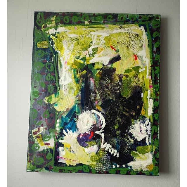 Camping in the Jungle" by Mary MurdochVibrant and commanding, Camping in the Jungle is an exceptional original abstract...