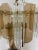 Brown Mid Century Sciolari Glass Rod Chandelier For Sale - Image 8 of 11