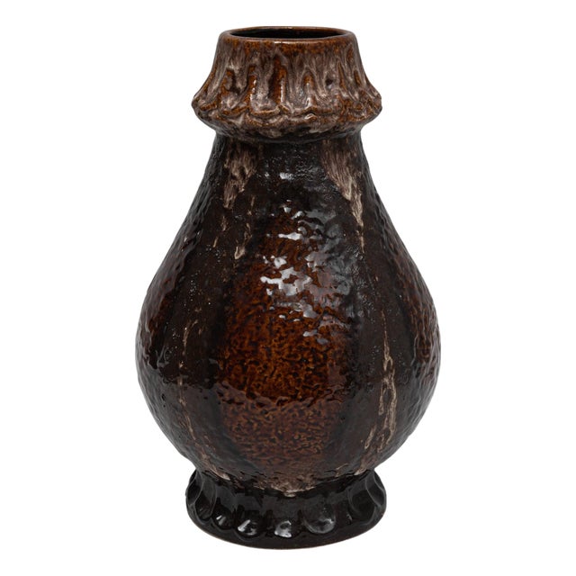 20th Century German 'W. Germany'' Ceramic Vase For Sale