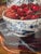English Stephanie Hoppen for Keller Charles Picture Archive Still Life Tray Berries in Blue and While Bowls, England For Sale - Image 3 of 13