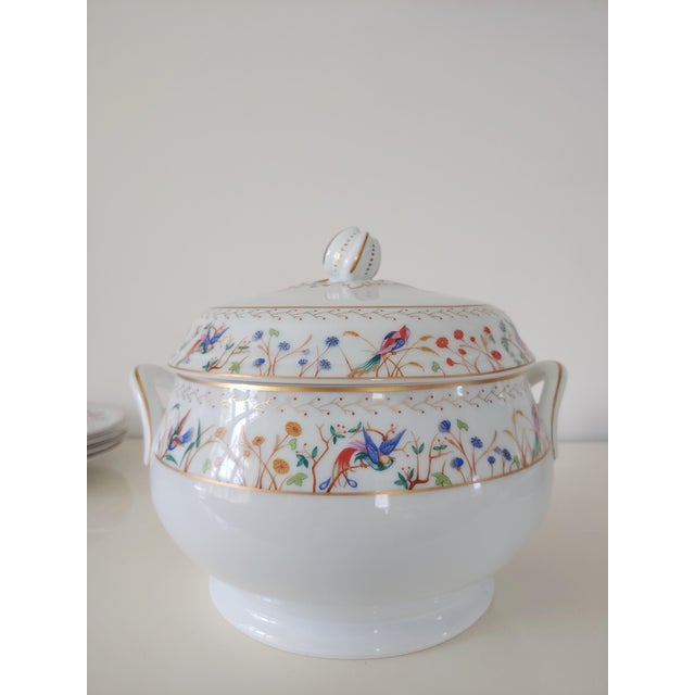 Tiffany's lauded Audubon pattern, retired in 1999, the most successful and beautiful pattern Tiffany created. The tureen...