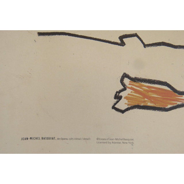 Original Exhibition Poster: Chateau Lacoste after Jean-Michel Basquiat, 2019 For Sale - Image 5 of 9