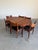 Kai Kristiansen Attrb Danish Teak Dining Table c.1960’s, 2 Leaves For Sale - Image 9 of 14