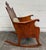 Beige Antique Victorian Mahogany Rocking Chair For Sale - Image 8 of 13