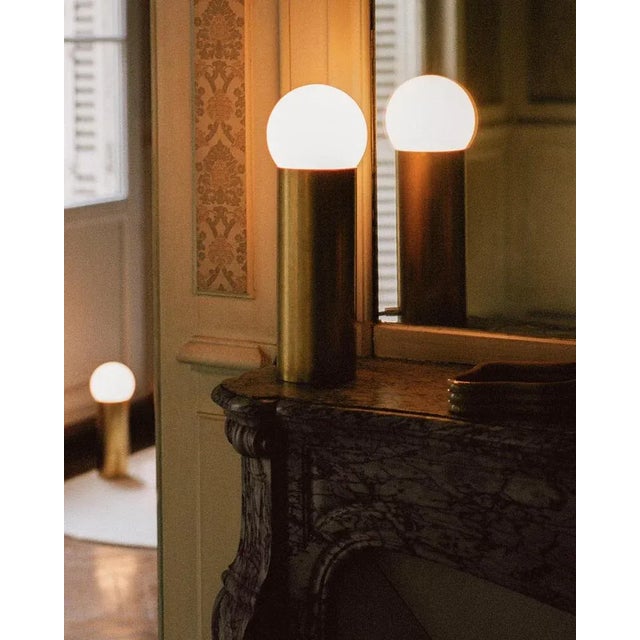 Sculpture Stem Floor Light by Pia Chevalier For Sale - Image 6 of 8