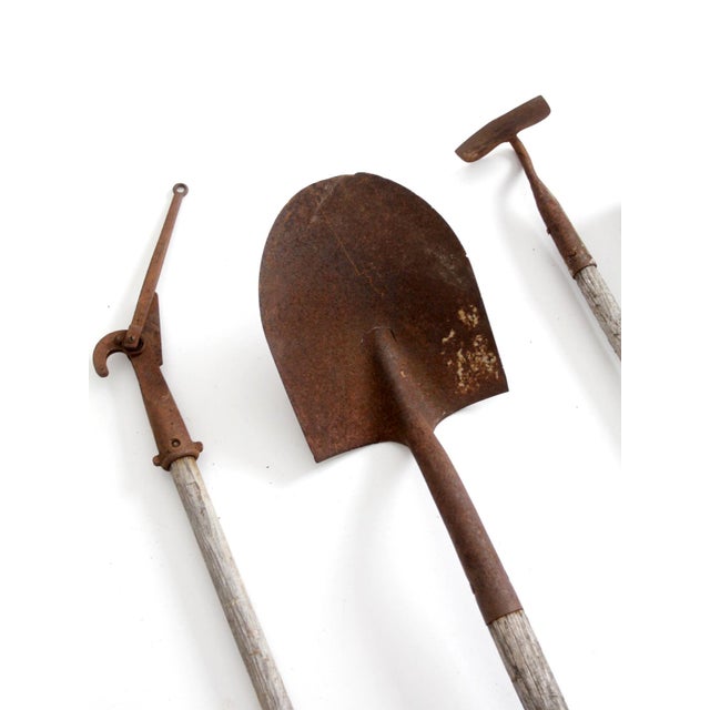 Farmhouse Antique Garden Tool Collection For Sale - Image 3 of 18