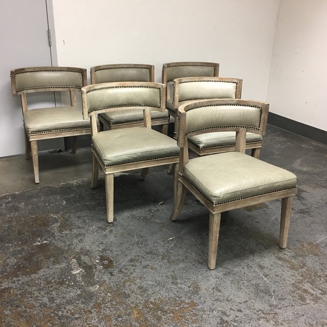 Carter Dining Chairs Set of 6 Chairish