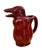 Burgundy Vintage Argentinean Penguin Shaped Ceramic Pitcher For Sale - Image 8 of 9
