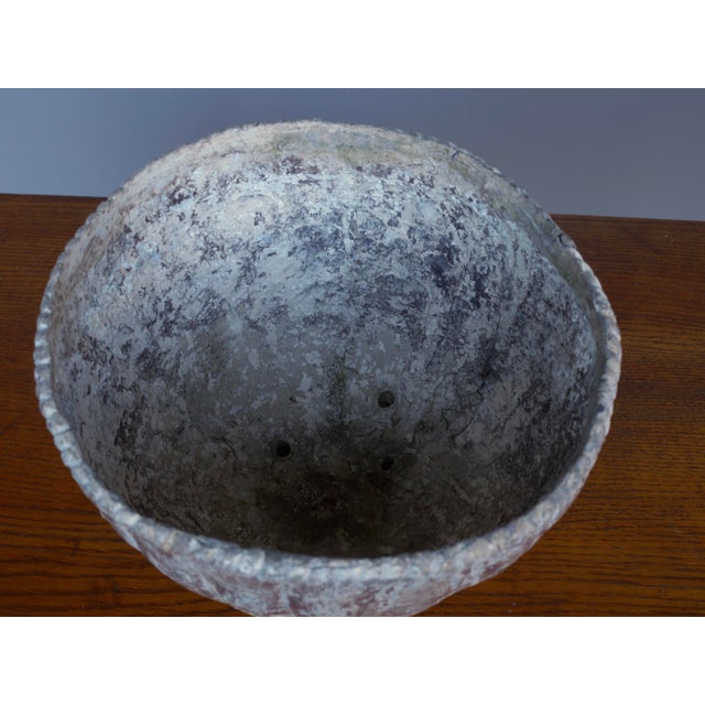 Antique Handmade Lead Planter For Sale - Image 10 of 11