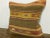 Boho Chic Stripe Design Turkish Handmade Kilim Pillow Cover For Sale - Image 3 of 6