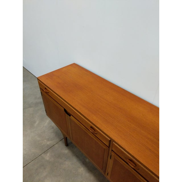 1960s Vintage Mid Century Modern Teak Credenza by Greaves & Thomas For Sale - Image 5 of 11