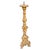 18th Century Italian Baroque Giltwood Religious Ecclesiastical Candle Stand For Sale - Image 10 of 10