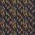 Zoffany Cosmati Embroidery Fabric in Ink / Tigers Eye For Sale
