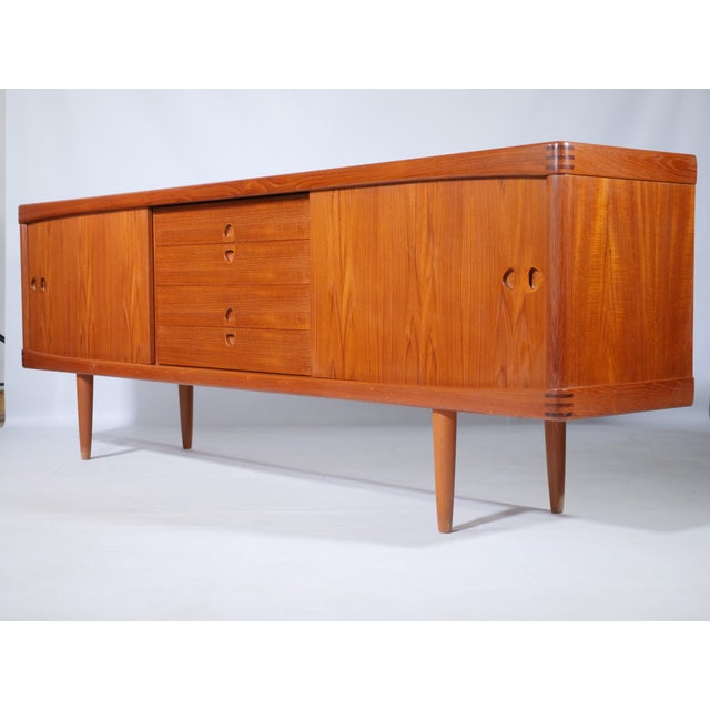Wood Danish Teak Sideboard by HW Klein for Bramin, 1960s For Sale - Image 7 of 18