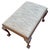 Brown Mid-20th Century Chippendale-Style Ottoman For Sale - Image 8 of 18