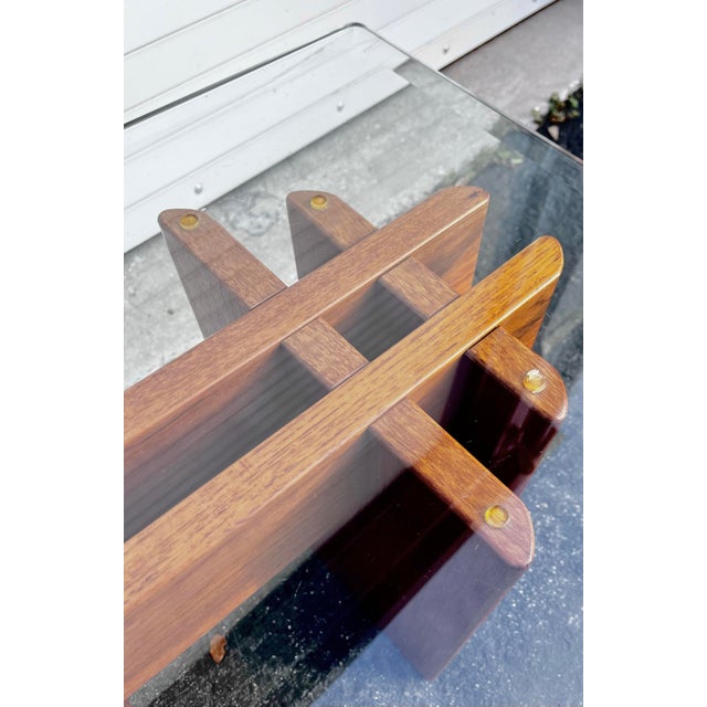 Mid 20th Century Mid Century Modern Modular Teak Side Table | Gustav Gaarde for Trekanten For Sale - Image 5 of 11