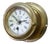 1911 Antique English Smiths Enfield Brass Nautical Maritime 8 Day Ships Clock 6" For Sale