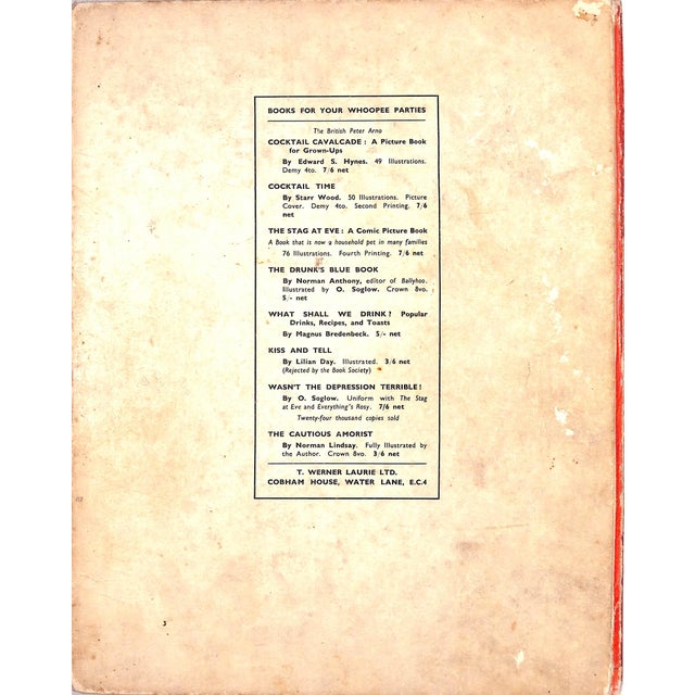 "Cocktail Cavalcade" 1937 Hynes, Edward S. For Sale In New York - Image 6 of 9