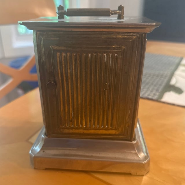 Art Deco 1860 Junghans German Carriage Clock For Sale - Image 3 of 5