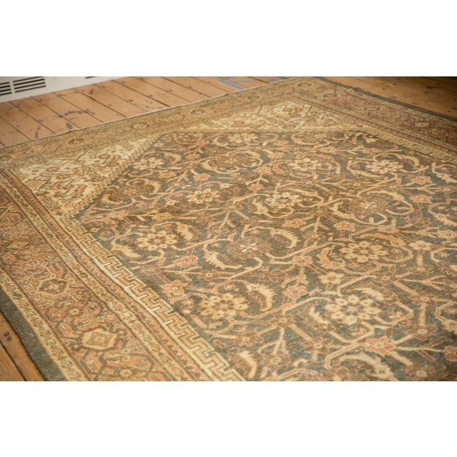 Vintage Distressed Mahal Carpet - 8'2" x 12'7" For Sale - Image 13 of 14