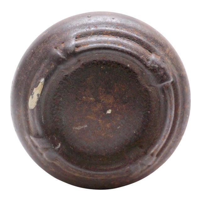 Antique 1920s Louis XIV Cast Iron Passage Door Knob For Sale