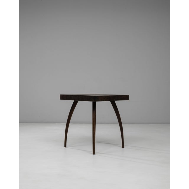 1960s Czech Black Patinated Spider Table By J. Halabala For Sale - Image 18 of 18