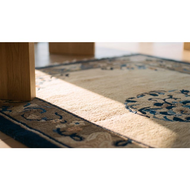 Antique Chinese - Peking Rug For Sale - Image 9 of 11