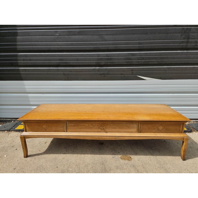 Thomasville Vintage Thomasville Horizon Collection Coffee Table, C. 1970s For Sale - Image 4 of 8