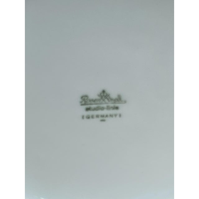 Porcelain Vase with Floral Decoration by Wolf Bauer for Rosenthal, 1970s For Sale - Image 14 of 15