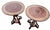 Pair of Burlwood Greek Key Side Tables With Custom Glass Tops For Sale - Image 14 of 18