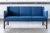 Mid-Century Modern Danish 1940's Settee Similar to Ole Wanscher For Sale - Image 3 of 13
