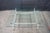 Mid Century Maison Jansen Style White Iron Faux Bamboo Square Glass Coffee Table For Sale - Image 6 of 13