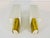 Metal Brass & Glass Sconces, 1960s, Germany - A Pair For Sale - Image 7 of 13