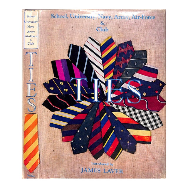 "The Book of Public School Old Boys, University, Navy, Army, Air Force & Club Ties" 1968 Laver, James For Sale