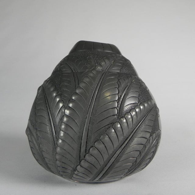 20th Century Art Nouveau Tin Vase by Petizon, 1890s For Sale - Image 5 of 16
