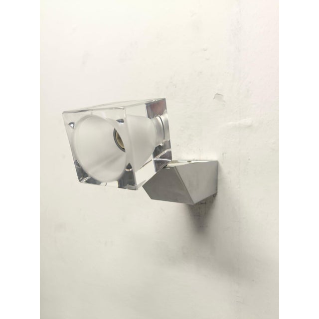 Cube Double Light Wall Light by Fabbian, 2000s For Sale - Image 11 of 15