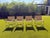 Vintage Campaign Maison Jansen Style, Pace Chrome Table & Director Arm Chairs, Suede Leather Chrome and Brass C. 1970s For Sale - Image 10 of 12