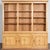 Farmhouse Early 20th Century Danish Pine Bookcase Display Cabinet For Sale - Image 3 of 11