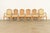 French Provincial John Stuart French Provincial Louis XV Carved Oak and Cane Back Dining Chairs, Set of Six For Sale - Image 3 of 15