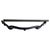 A decorative antique cast iron fireplace ashpan cover or fire front, featuring an elegant shaped profile and attractive...