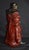 Ceramic Vintage Chinese Shiwan Pottery Guan Yu Statue Oxblood Glazed Ceramic Guan Gong For Sale - Image 7 of 18