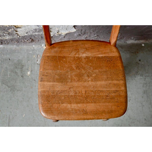 Childrens Desk & School Chair, 1950s, Set of 2 For Sale - Image 17 of 18