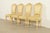 French Karges French Regency Louis XVI Cream Lacquered Dining Chairs, Set of Four For Sale - Image 3 of 15