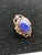 Bochic "Orient" Diamond, Tourmaline & Tanzanite Ring Set In 18K Gold & Silver Natural Tanzanite - 9.50 Carat Natural Round...