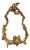 Antique French Gilt Bronze Mirror, 1900 For Sale