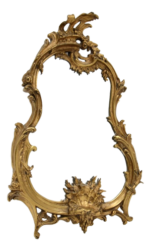 Antique French Gilt Bronze Mirror, 1900