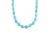 Turquoise 60s Kenneth Lane Necklace Turquoise Blue Stone Bead Jay KJL Vintage For Sale - Image 8 of 12