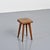 French Oak Stool, 1950s For Sale - Image 3 of 12