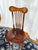 1970s Traditional Roll-Top Secretary Desk With Mother-of-Pearl Inlay Chair For Sale - Image 10 of 12