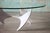 1970's Propeller Coffee Table by Knut Hesterberg (Attr.) Aluminum and Glass For Sale - Image 9 of 12